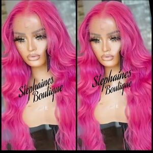 Human Hair Blended Lace Front Wig